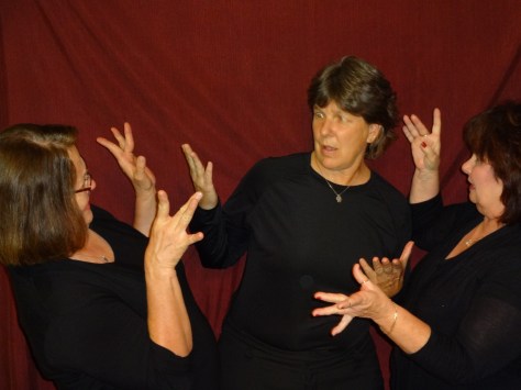 Monique, Nina and Tabitha!