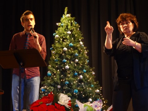 Tré Goins-Phillips and Deborah